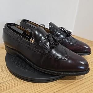 Johnston & Murphy Tassel Loafer Men's Size 10 C Black